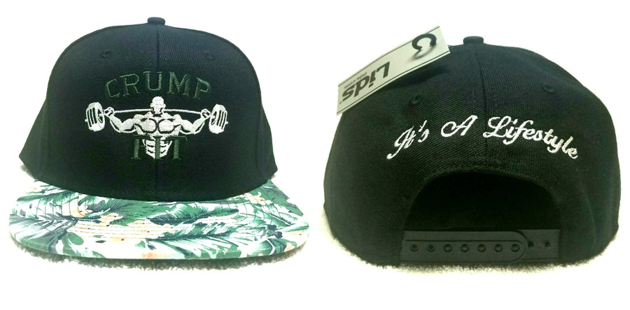 CRUMP FIT Exclusive FLORAL Snapback - Black