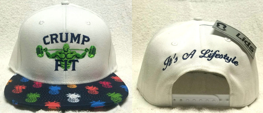 CRUMP FIT Exclusive PINEAPPLE Snapback - White