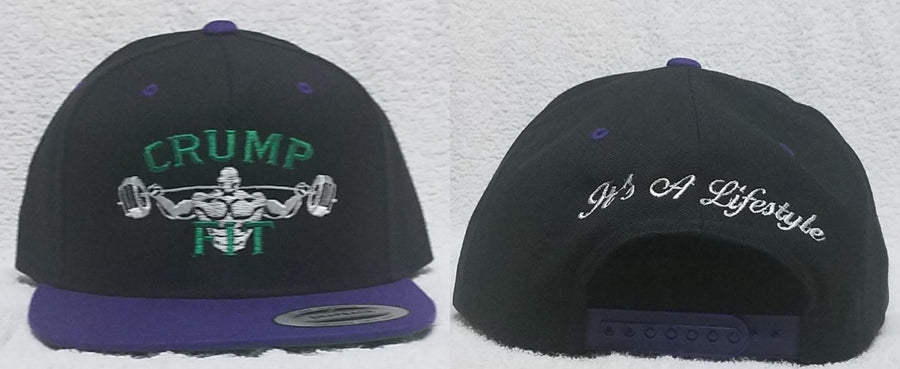 CRUMP FIT Exclusive Snapback - Black Purple