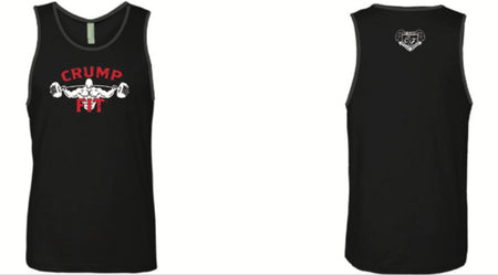 CRUMP FIT Tank - Black/Red