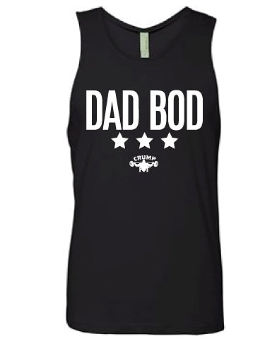 CRUMP FIT DAD BOD Tank - Black