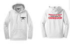 CF Pardon My Back Hooded Pullover - White/Black