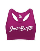 CF “JUST BE FIT.” Racerback Sport Bra - Pink
