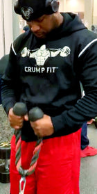 CF PARDON MY BACK Hooded Pullover - Black/White
