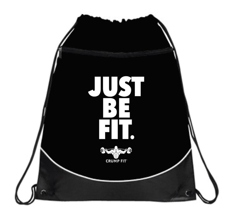 CF “JUST BE FIT.” Drawstring Sport-pack - Black/White