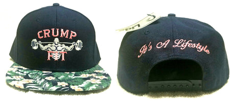 CRUMP FIT Exclusive FLORAL Snapback - Navy
