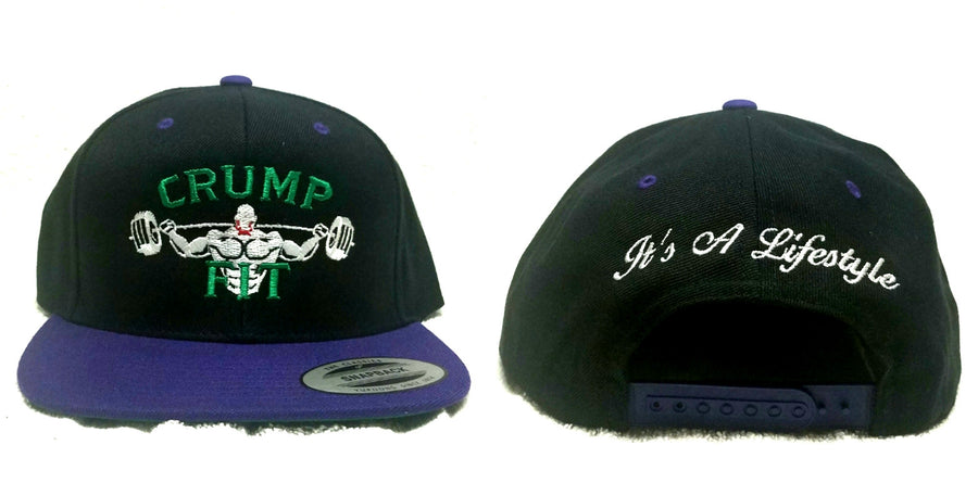 CRUMP FIT Exclusive Snapback - Black/Purple