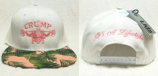 CRUMP FIT Exclusive SPRING SUMMER VIBE Snapback - White
