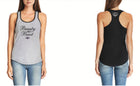 CRUMP FIT Beauty & A Beast Tank - Gray/Black