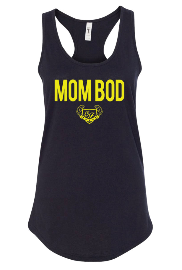 MOM BOD Tank - Black/Neon