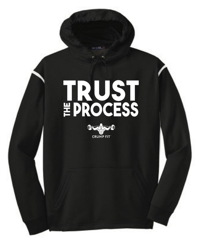 CF TRUST THE PROCESS Hooded Pullover - Black/White