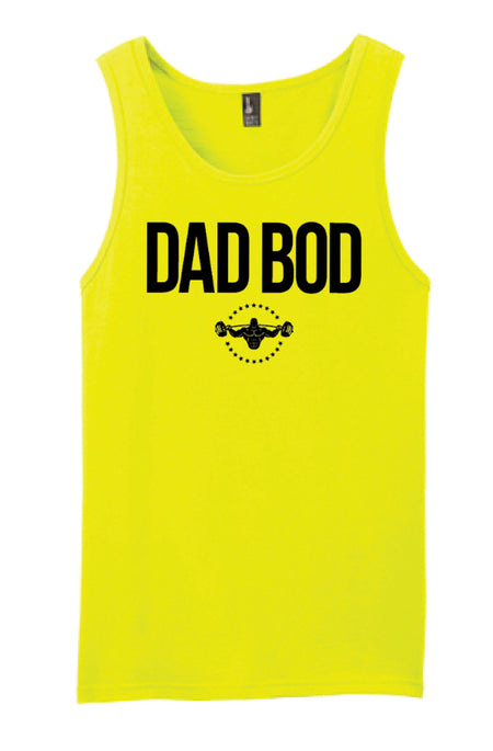 DAD BOD Tank - Neon/Black