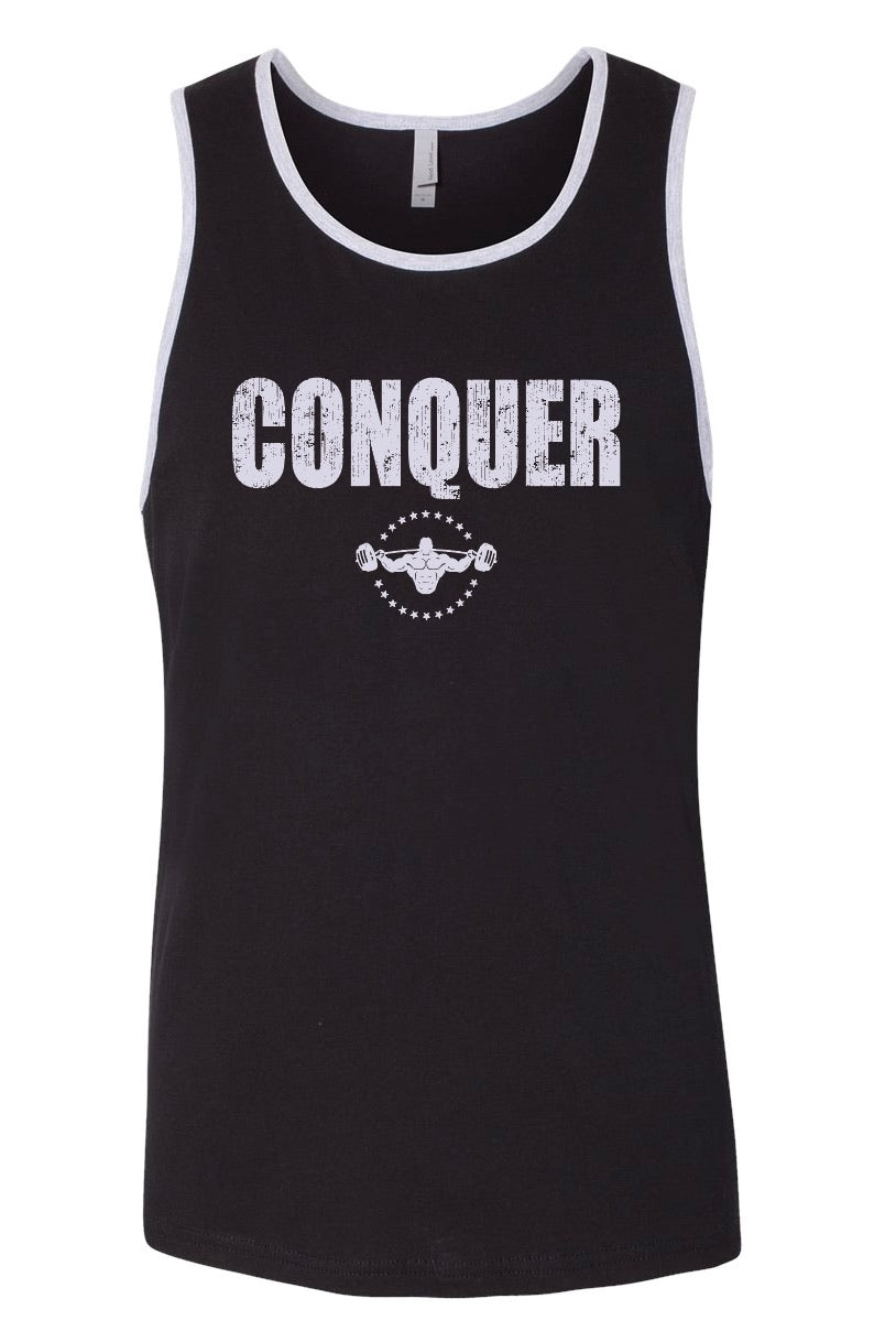 CRUMPFIT FIT CONQUER TANK - Black/Gray