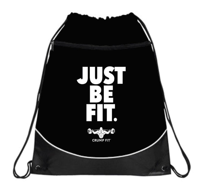 CF “JUST BE FIT.” Drawstring Sport-pack - Black/White